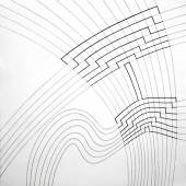 Eine Bildsequenz (Welle), Bleistift auf Papier, 40 x 40 cm, 2015