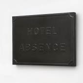 Hotel Absence, 2014, Graphit, 25 x 35 x 3 cm Courtesy the artist  (c) Fiete Stolte