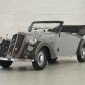 Nr. 77: 1936 Steyr 120 Super Cabriolet,  Schätzwert € 110.000 - 140.000