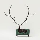  Lost Deer brons, Zhang Yong (1971) Galerie KUNSTBROEDERS