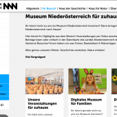 Klick dich ins Museum Niederösterreich!