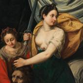 Fede Galizia (1578–1630) Judith mit dem Kopf des Holofernes, Öl auf Leinwand, 127 x 95,5 cm, erzielter Preis € 624.000 