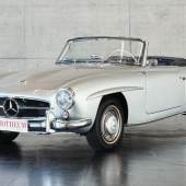 Lot Nr. 72, 1955 Mercedes-Benz 190 SL, aufwändig restauriert, elegante Farbkombination, Matching Numbers, Schätzwert € 100.000 - 140.000