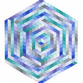 Lot-Nr: 202 Vasarely, Victor (1906 - 1997) Titel: Geometrische sechseckige Komposition, ca. 1990 Schätzpreis: 38000 - 50000,- Euro Rufpreis: 19000,- Euro