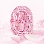 The Spirit of the Rose - an Ultra-rare Russian Pink diamond - sells for $26.6m at Sotheby's in Geneva