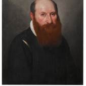 Giovanni Battista Moroni  (Albino 1520/4 – 1579/80) Bildnis eines Mannes mit rotem Bart, Öl auf Leinwand, 60,5 x 52 cm, erzielter Preis € 328.000