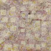 Tancredi (Felte/Belluno 1927 - 1964 Rom", Ohne Titel, 1954, Öl und Mischtechnik auf Masonit, 92 x 125 cm, Auktion "Zeitgenössische Kunst I", 1. Dezember 2021, Schätzwert € 120.000 - 160.000