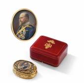 Höfische Präsentationsdose des Königs Ferdinand I. von Bulgarien. - Auktionshaus Michael Zeller (Ausrufnummer 2156, Limit 28.000 Euro)