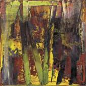 Gerhard Richter, Abstract Painting 665-4, 1988, 62 x 62 cm, Schätzpreis € 600.000-800.000