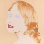 221 ANDY WARHOL Portrait of a Lady (Natalie Sparber), 1984. Synthetische Polymer- und Siebdruckfarben auf L... Schätzpreis: € 100.000 - 150.000