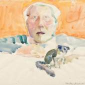 Lot 1246 Maria Lassnig* Krankenschwester der Natur, 1982 Aquarell auf Papier; gerahmt 43 x 61 cm (Blattmaß) Rufpreis: 15 000 €