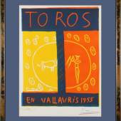 Pablo Picasso, r.u.handsig. Malaga 1881 - 1973 Mougins, 'Toros en vallauris', 1955 Aufrufpreis: 	2.000 EUR