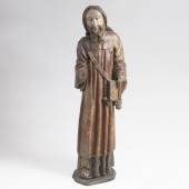 Gotische Figur eines Pilgers 'Hl. Jakobus d.Ä.'