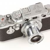  Leica IIIf mit der Seriennummer 500.000 (200.000 - 250.000 Euro) einen Spitzenwert.