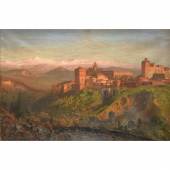 Karl Eugen Koerner 1846-1927 " Alhambra"