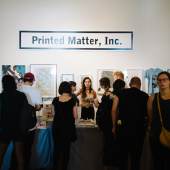 Printed Matter Inc.'s booth at NYABF14. Photo courtesy BJ Enright Photography.