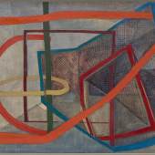 Composition, January 1936, oil on canvas, 105.3 x 161.5 cm. Solomon R. Guggenheim Museum, New York, Solomon R. Guggenheim Founding Collection, By gift. © Adagp/Jeanne Bucher Jaeger, Paris, by SIAE 2024