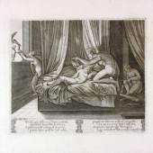 Agostino Veneziano; Psyche betrachtet Amor; Wallraf-Richartz-Museum & Fondation Corboud, Graphische Sammlung (Z 03863-13, Köln)