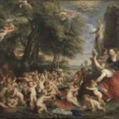 Peter Paul Rubens (1577-1640) nach Tiziano Vecellio, genannt Tizian (um 1485/90-1576), Die Andrier, circa 1636/38, Leinwand, 201 x 216 cm, Stockholm, Nationalmuseum
© ERIK CORNELIUS / NATIONALMUSEUM, STOCKHOLM