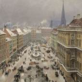 THEODOR VON HÖRMANN, Der Neue Markt in Wien | 1895 © Privatbesitz