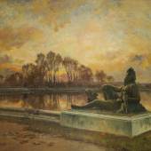  3171 BENOIS, Alexandre zugeschrieben (1870 Sankt Petersburg - 1960 Paris) Im Schlosspark von Versailles   Limit 240 € Zuschlag 15000,00 €