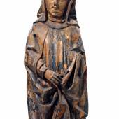 Gotische weibliche Heilige. - Auktionshaus Michael Zeller