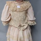 Porzellankopfpuppe, Simon & Halbig 71-15, um 1900/20, ca. 80cm 