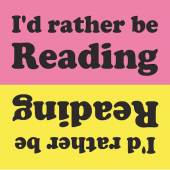 LA Art Book Fair 2014 Fundraising Edition - I'd rather be Reading by Jeremy Deller
