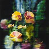 Cornelius Völker (*1965), Blüten, Öl auf Leinwand, Petals, Oil on canvas, 2020, Atelier Cornelius Völker, © VG Bild-Kunst Bonn, 2023