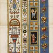 Auktion: 385 / Wertvolle Bücher am 21.11.2011   Lot: 80   Raffael Santi d'Urbino  Loggie di Rafale nel Vaticano. 1772-77.  Schätzpreis: 20.000 EUR / 28.000 $  