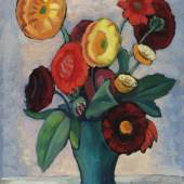 Lot: 354   Münter, Gabriele  Dahlien  Schätzpreis: 40.000 EUR / 52.000 $   