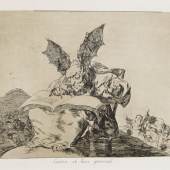 FRANCISCO DE GOYA Los desastres de la guerra, 1892. Radierung Schätzpreis: € 16.000