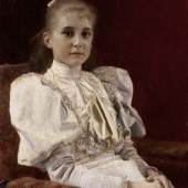 GUSTAV KLIMT, Sitzendes junges Mädchen, um 1894 © Leopold Museum, Wien | Foto: Leopold