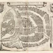 420000003 BRAUN/HOGENBERG Civitates orbis terrarum und Urbium praecipuarum, zus. 6 in 3 Bänden, 1572- 1617. Schätzpreis: € 60.000