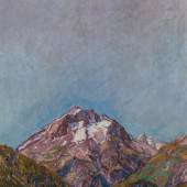 3045 ALBERTO GIACOMETTI (Borgonovo 1901 – 1966 Chur) Monte del Forno. Um 1923/25. Öl auf Leinwand. 60 x 50 cm. Ergebnis: CHF 940 500