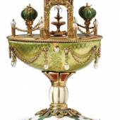 802 Fabergé-"Meissen-Ei" mit Spielwerk Opening bid 45,000 EUR
