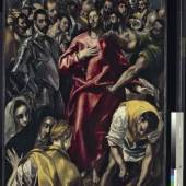 El Greco, Entkleidung Christi (El Espolio), 1580-1595, Öl auf Leinwand, 165 x 98,8 cm, © Foto: Bayerische Staatsgemäldesammlung - Alte Pinakothek, München, Inv. 857