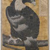 Lot 433 Feine Gouache-Malerei eines Adlers Persien, 28 x 19 cm, Ergebnis: 8.000 €