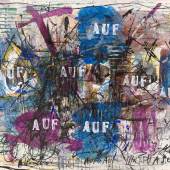  Hans Staudacher 1963 Auf Auf ihr Hasen Mischtechnik auf Papier 32 x 38 cm Inventarnummer HAST/P 108, GALERIE ARTZIWNA  