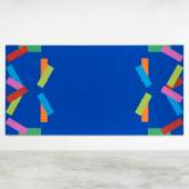 , Land of Lashes at Thaddaeus Ropac London, we are proud to present Blue Red Gold Pink Green Yellow Y Bar (1965)