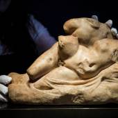 5. Lot 47, A Roman Marble Group of Two Lovers, c…ntury A.D