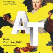 Plakat zur Ausstellung: Finale der Architekturtage 2021/22