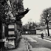 Lot 112 Yves Klein (1928-1962) / Harry Shunk (1924-2006) & János Kender (1937-2009) Leap Into The Void (5, Rue Gentil-Bernard, Fontenay-Aux-Roses, October 1960) (Artistic Action By Yves Klein - Collaboration Harry Shunk And János Kender) Estimate  15,000 — 25,000  USD