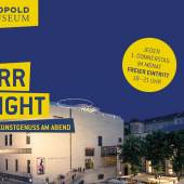 Freier Eintritt ins Leopold Museum - PORR Night
