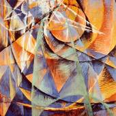 Mercury Passing Before the Sun (Mercurio transita davanti al sole), 1914 Tempera on paper lined with canvas, 120 x 100 cm Gianni Mattioli Collection Long-term loan to the Peggy Guggenheim Collection, Venice © Giacomo Balla, by SIAE 2008