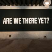 Kameelah Janan Rasheed »Are We There Yet?«, 2017 Kameelah Janan Rasheed »Are We There Yet?«, Installationsansicht, Ausstellung »Future Generation Art Prize«, Pinchuk Art Centre, Venedig, 2017