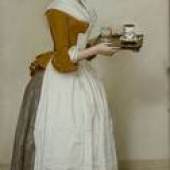 Jean-Etienne Liotard, Das Schokoladenmädchen,Gemäldegalerie Alte Meister