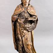 Große Bischofsskulptur. Ausrufnummer:	600 Ausrufpreis:	2800 Euro