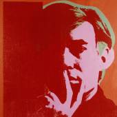  KÖNIGSKLASSE - Kunstwerke aus der Pinakothek der Moderne in Schloss Herrenchiemsee  Andy Warhol (1928 - 1987), Self-Portrait, 1967  Siebdruck und Kunstharz auf Leinwand, 182,5 x 182,5 cm, © 2013 The Andy Warhol Foundation for the Visual Arts Inc. / Artists Rights Society ARS, New York