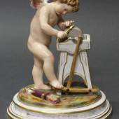 Porzellanfigur, "Amor mit Schleifstein", Meissen, Mindestpreis: 	550 EUR